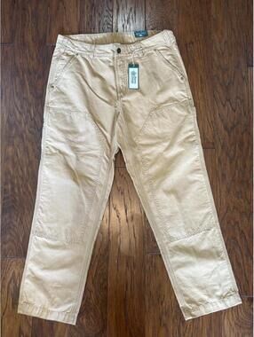 Alpine Design Utility Pants 30x32 Brown Khaki. NWT!